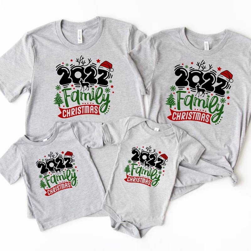 2022 Family Christmas Shirts Christmas Gifts