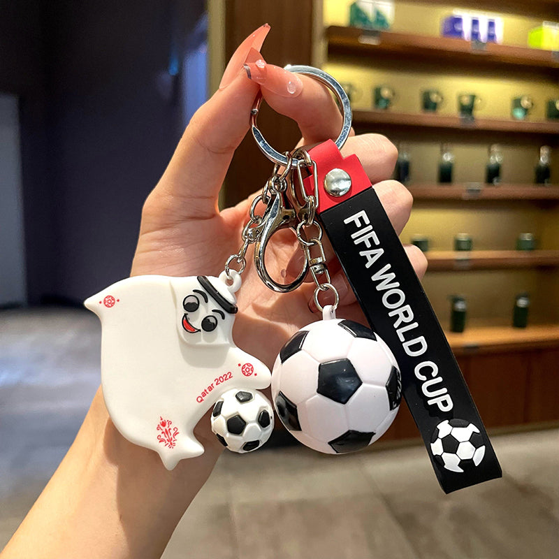 2022 Qatar World Cup Mascot Keychain