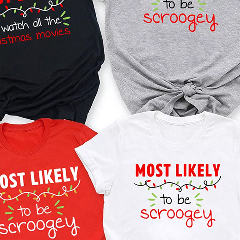Most Likely Family Christmas Shirts