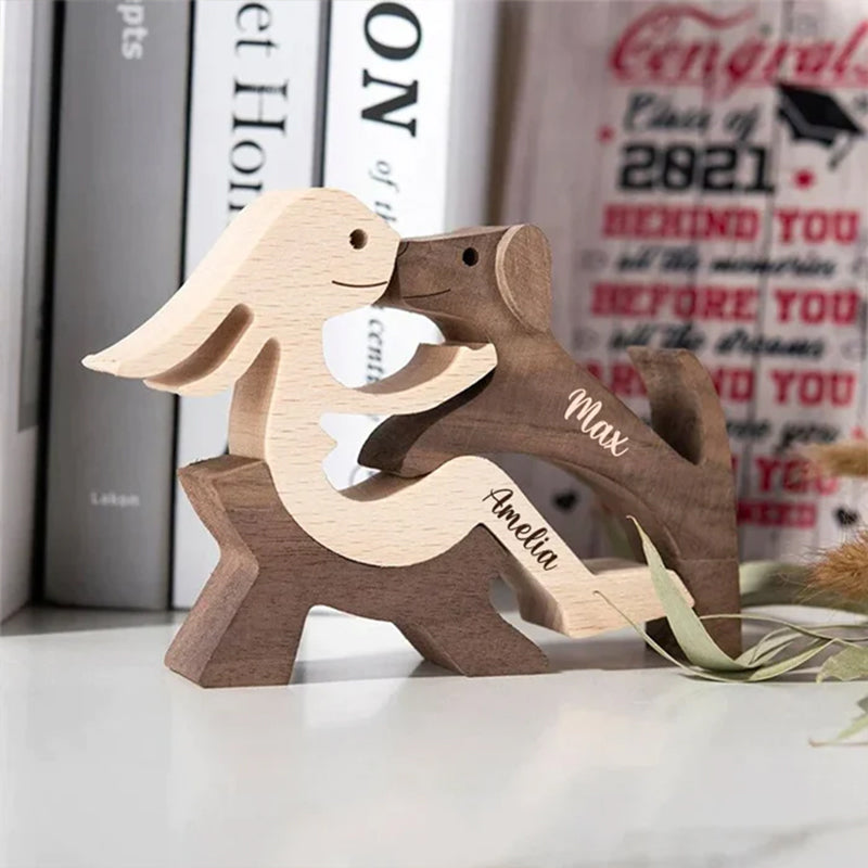 Personalized Custom Wooden Pet Carvings