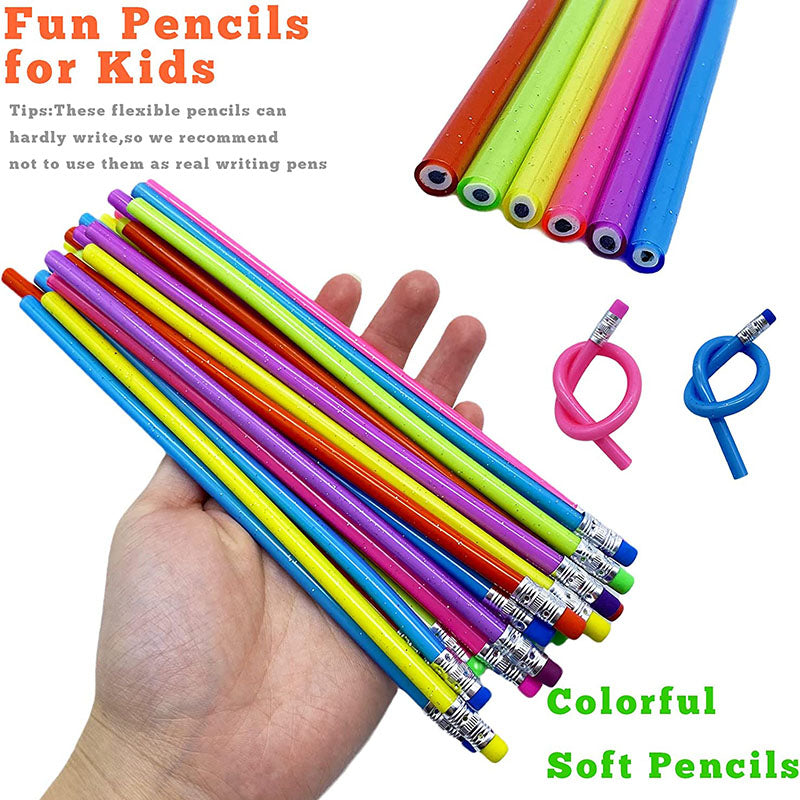 36 Pcs Flexible Soft Pencil Magic Bendable Pencils
