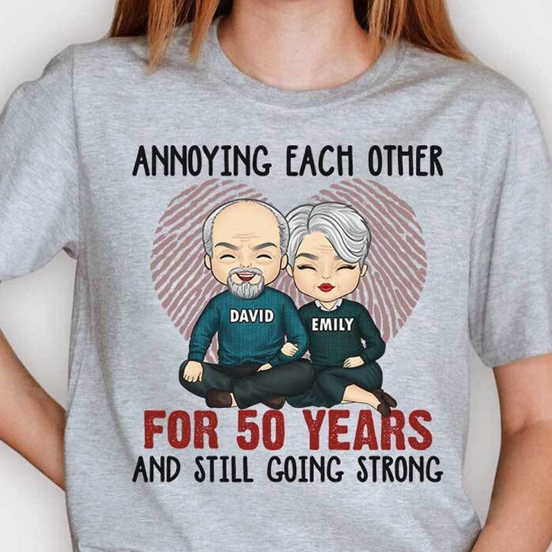 Annoying Each Other For Many Years Still Going Strong Anniversary Unisex T-shirt