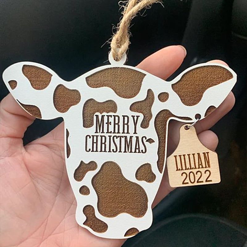 Baby's First Western Ranch Christmas Ornament