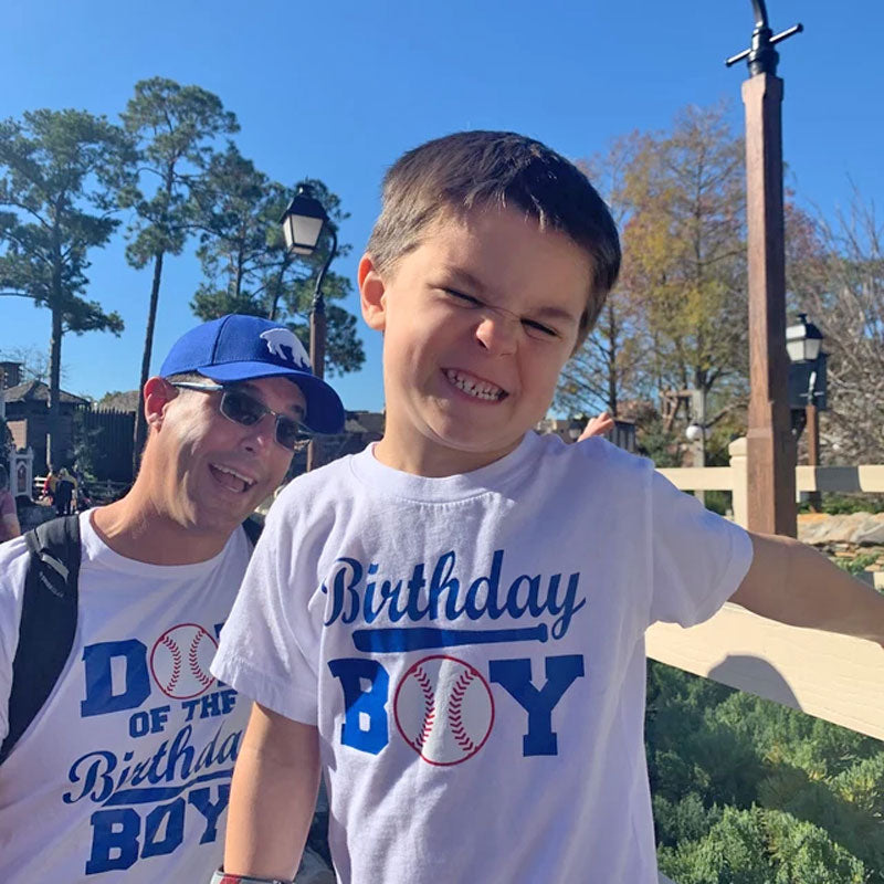 Baseball Birthday Boy Personalized T-Shirt