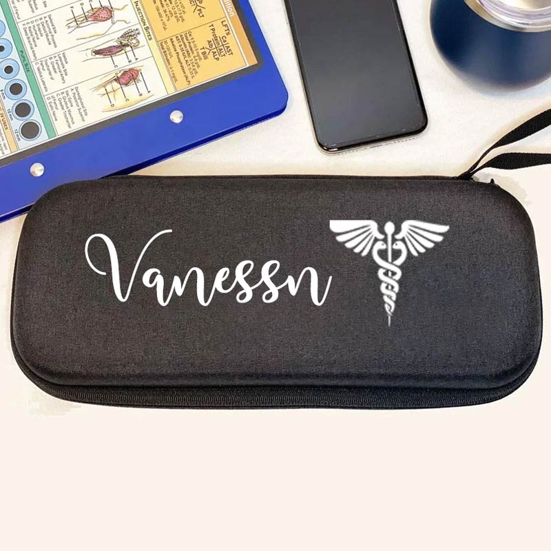 Hard Protective Zipper Case for Stethoscope and Medical Supplies