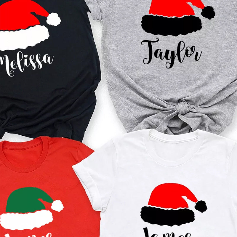 Christmas Hat Family Shirts