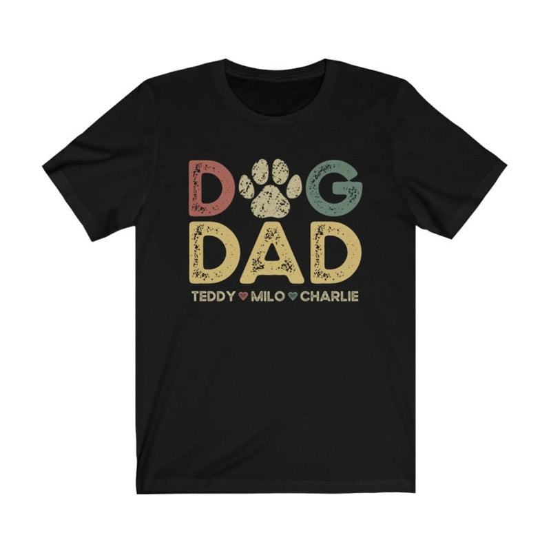 Custom Dog Shirt with Pet Names