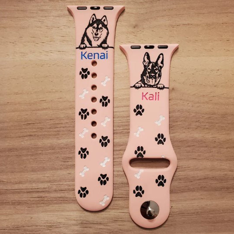 Custom Dog Breed Watch Band