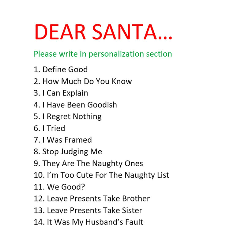 Dear Santa Hat  Pajamas Holiday Outfits