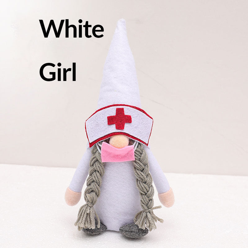 Doctor Nurse Gnome Doll