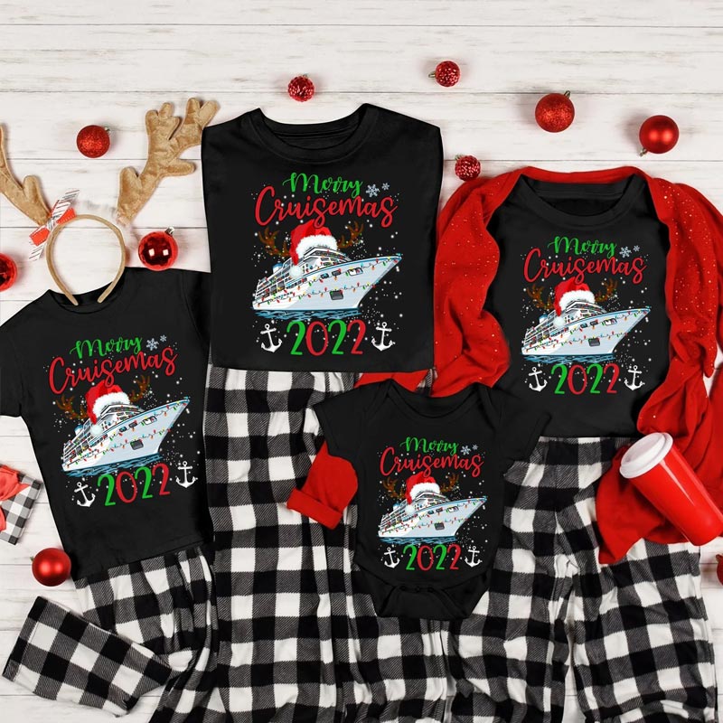 Merry Christmas Cruise Family 2022 Shirts