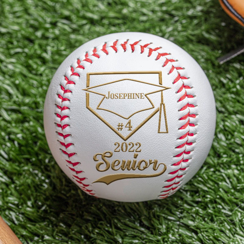 Personalized Engraved Baseball Graduation Gift