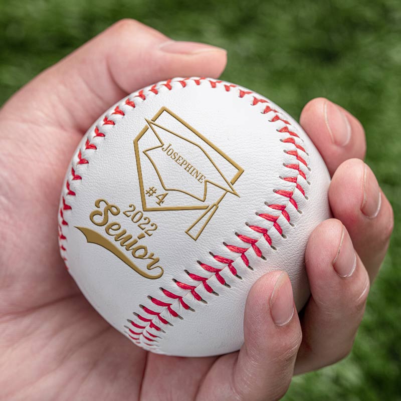 Personalized Engraved Baseball Graduation Gift
