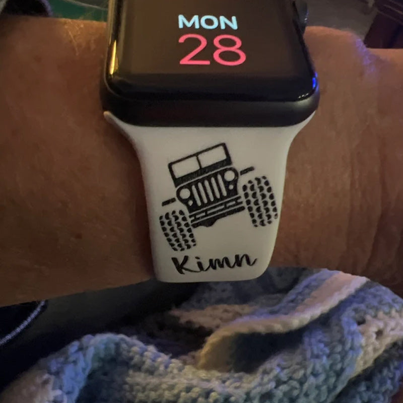 Personalized Jeep Girl Watch Band for Apple
