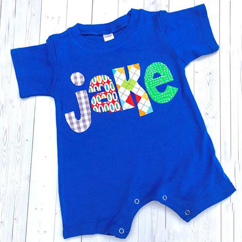Personalized Name Baby Onesie
