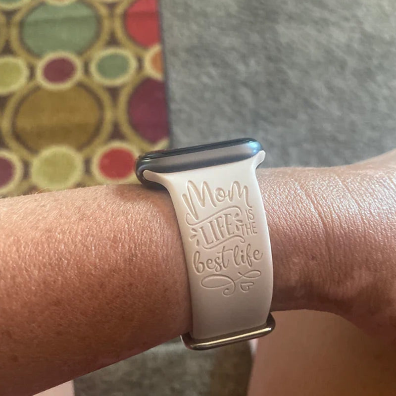 Personalized Silicone Bands Mom Watch Bands-Presale