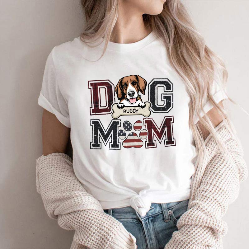 Personalized Unisex T-Shirt Gift for Dog Dad Or Mom