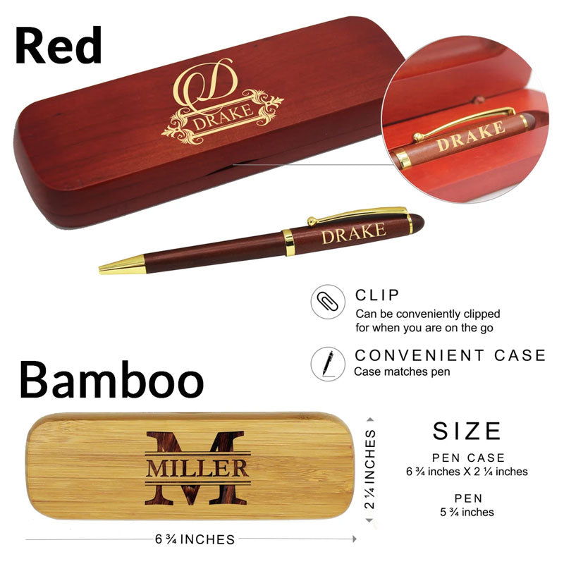 Personalized Wood Pen Set for Nurses and Doctors