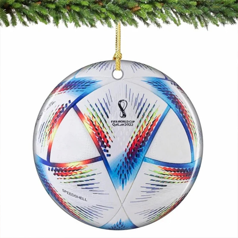 World Cup 2022 Porcelain Christmas Ornament