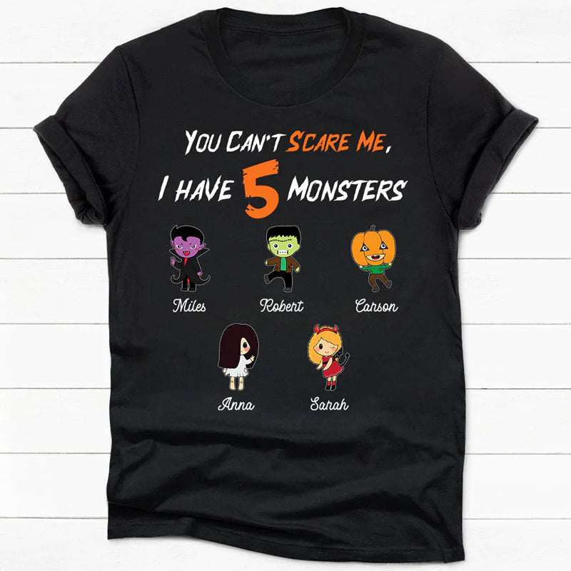You Can't Scare Me Halloween Shirt